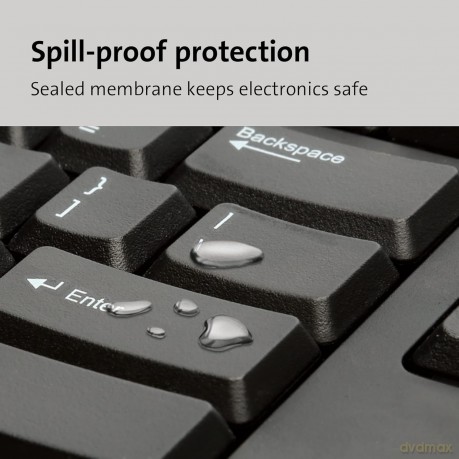 Valukeyboard Usb Qwerty - Schwarz