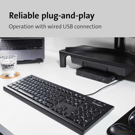 Valukeyboard Usb Qwerty - Schwarz