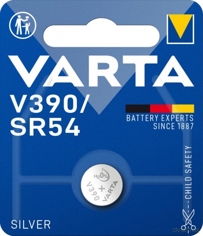 Varta Batterie Uhrenzelle V390 1.55v 59.0mah Retai