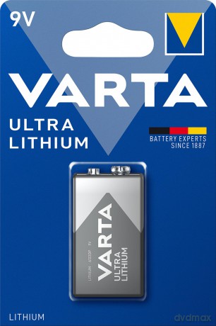 Varta Lithium Batt. 9v Block