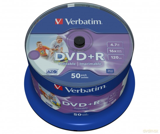 Verbatim Dvd+R 4,7 Gb 50er Bed