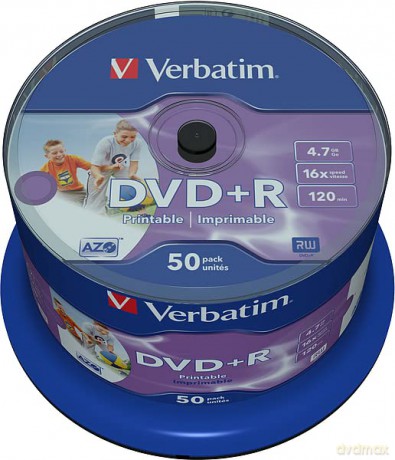 Verbatim Dvd+R 4,7 Gb 50er Bed