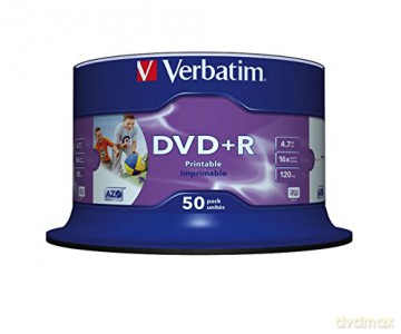 Verbatim Dvd+R 4,7 Gb 50er Bed