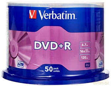 Verbatim Dvd+R 4,7gb 16x 50er