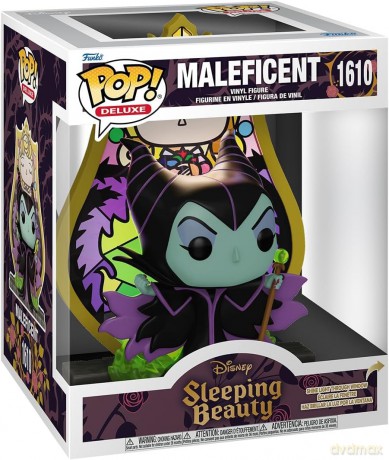 Disney POP! Deluxe Vinyl Figure Maleficent (Glass) 9 cm