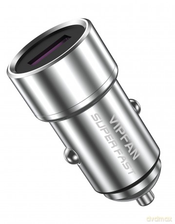 Vipfan: Dcc7 - Caricatore Da Auto 4a (Caricatori Usb)