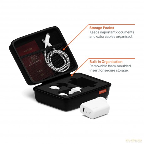 Voyager 67w Wall Charger-White