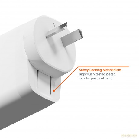 Voyager 67w Wall Charger-White