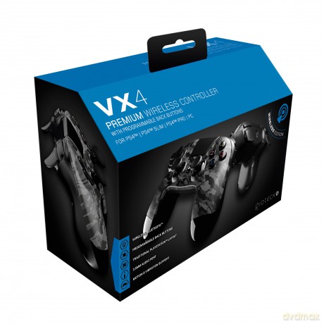 Vx4 Wireless Gamepad Ps4 Pc Nero