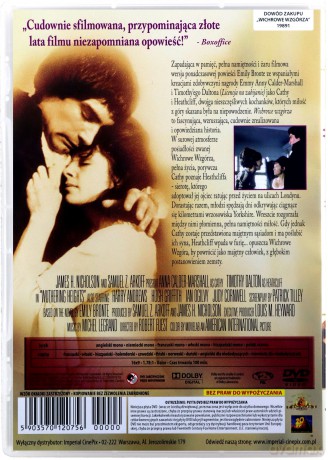 Wichrowe wzgórza (1970) [DVD]