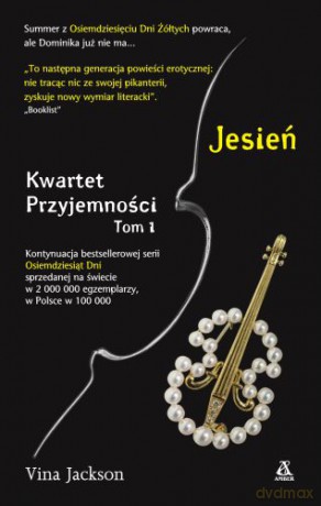 Kwartet przyjemności jesień - Vina Jackson [KSIĄŻKA]