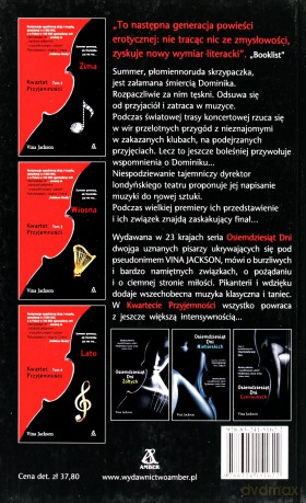 Kwartet przyjemności jesień - Vina Jackson [KSIĄŻKA]