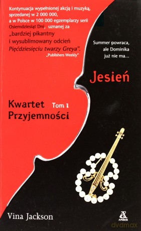 Kwartet przyjemności jesień - Vina Jackson [KSIĄŻKA]