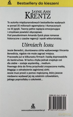 Uśmiech losu wyd. Kieszonkowe - Jayne Ann Krentz [KSIĄŻKA]