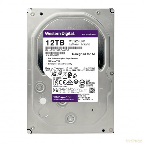 Wd Purple Pro 12tb (Av)