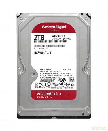 Wd Red Plus 3.5p 2tb 128mb (Dk)