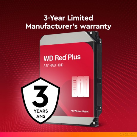 Wd Red Plus 3.5p 2tb 128mb (Dk)