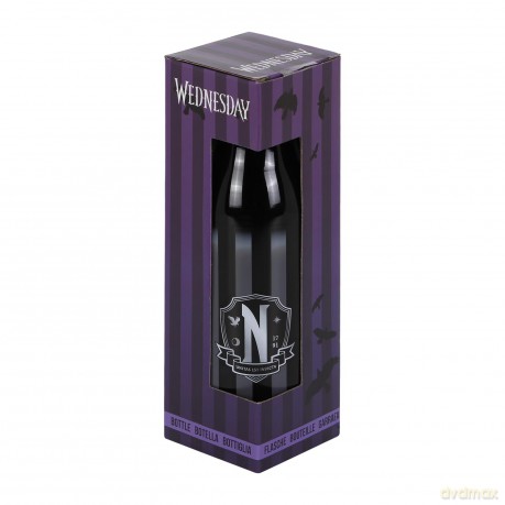 Wednesday - Nevermore - Metal Bottle