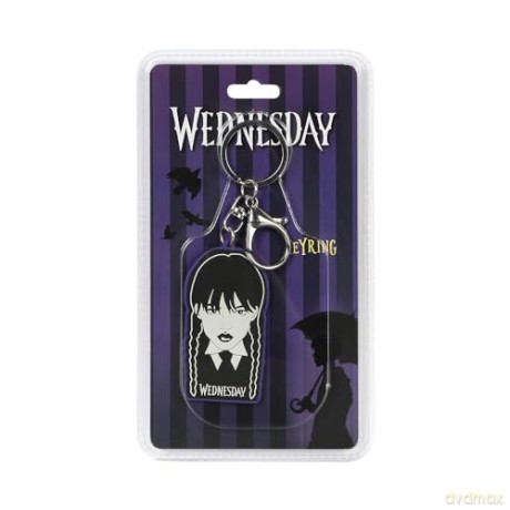 Wednesday - Wednesday Braid - Rubber Keychain