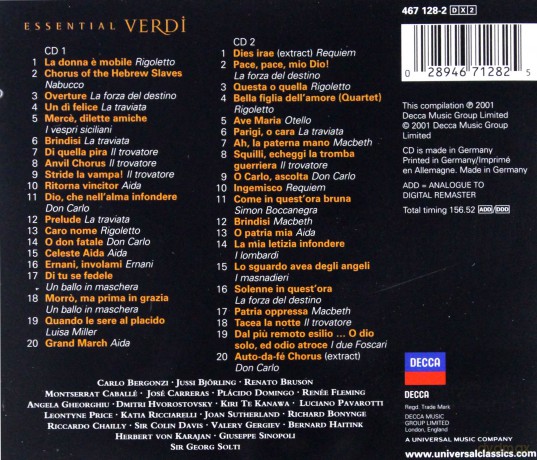 Various: Essential Verdi [2CD]
