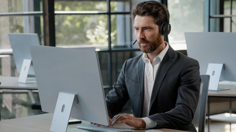 Wh64-Dual-Teams Cuffia Wireless