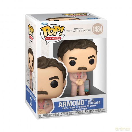 White Lotus Pop! Tv Vinyl Figur Armond W/Suitcase