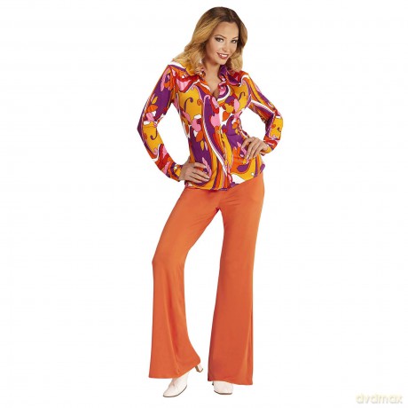 Widmann: Camicia Donna Anni 70 Orchid (Tg. S/M)