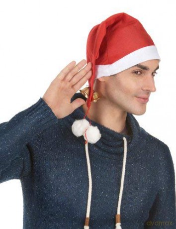 Widmann: Cappello Babbo Natale Con Campanelle