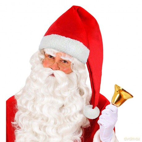 Widmann: Cappello Babbo Natale Extra Lungo 65 Cm