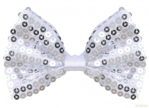 Widmann: Farfallino In Paillettes Argento