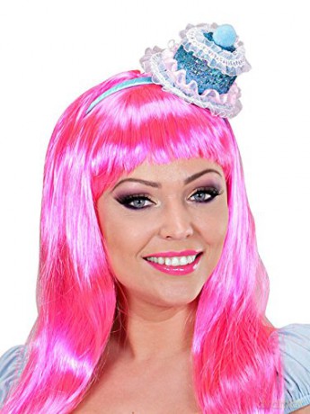 Widmann: Mini Cappelli Torta Glitter Su Cerchietto Assortito In 4 Modelli