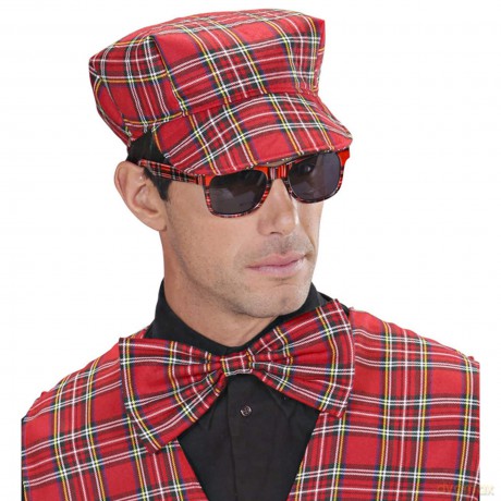 Widmann: Occhiali Tartan Rosso
