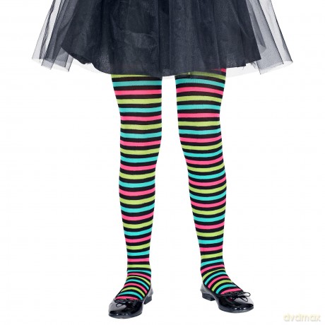 Widmann: Paio Di Collant Rigati Multicolore (7-10 Years)