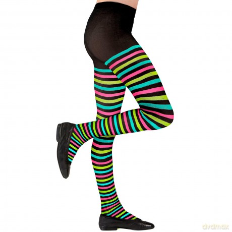 Widmann: Paio Di Collant Rigati Multicolore (7-10 Years)
