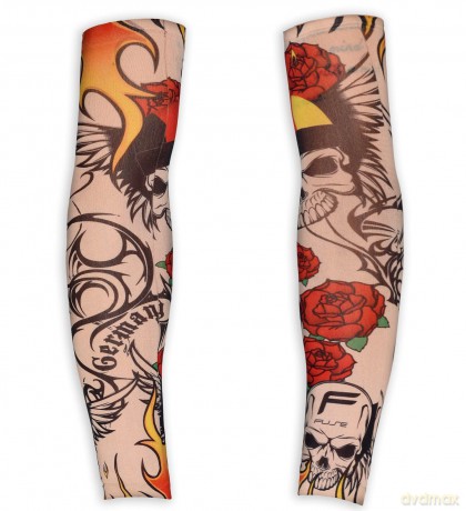 Widmann: Paio Di Maniche Tatuaggio Easy Rider Aspetto Naturale