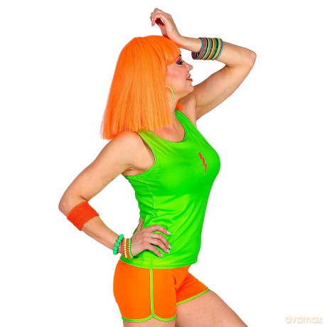 Widmann: Pantaloncini Arancione Fluorescente (Tg. Unica Adulto)