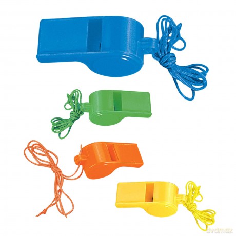 Widmann: Set Da 4 Fischietti Ass. In 4 Colori