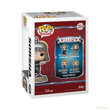 Willow Pop! Movies Vinyl Figuren Sorsha 9 Cm Sorti