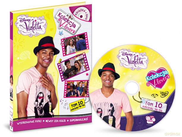 Violetta kolekcja v lovers tom 10 + dvd tw [KSIĄŻKA]