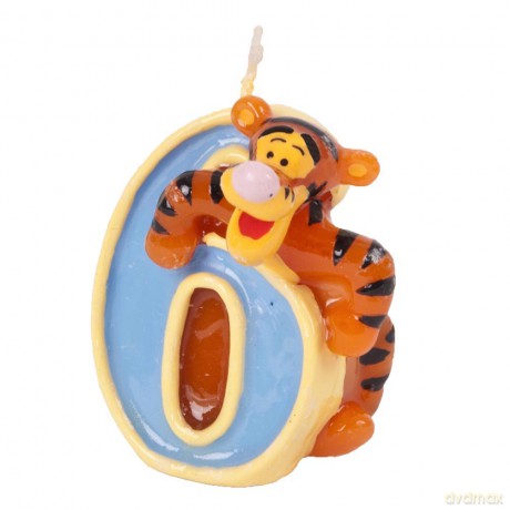 Winnie The Pooh - Candelina Numero 6