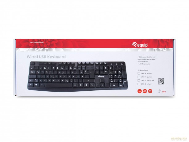 Wired Usb Keyboard Italian Layout