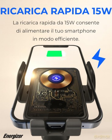 Wireless Car Charger Mag Auto Clamp