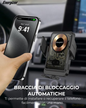 Wireless Car Charger Mag Auto Clamp