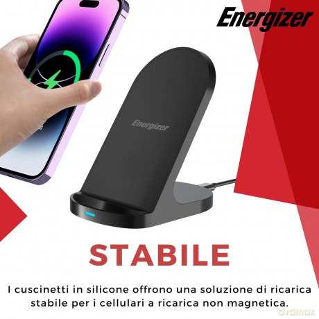 Wireless Charger Stand Nero