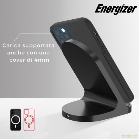 Wireless Charger Stand Nero