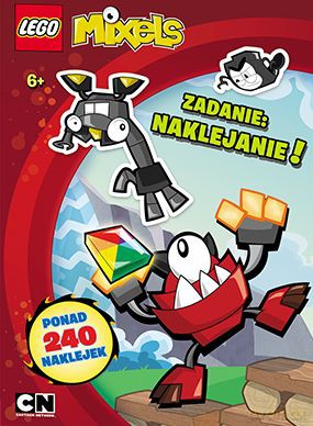 Lego mixels zadanie naklejanie [KSIĄŻKA]