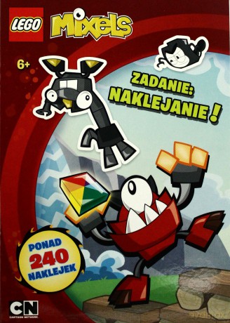 Lego mixels zadanie naklejanie [KSIĄŻKA]