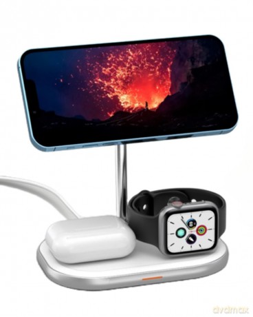 Wireless Magnetic Charger 3-In-1