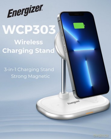 Wireless Magnetic Charger 3-In-1