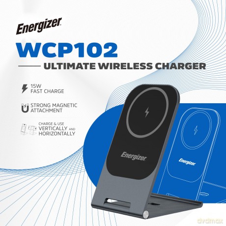 Wireless Magnetic Charger Stand Gri